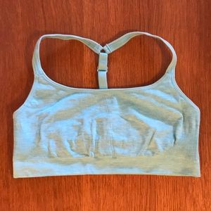 Athleta Up-Tempo Bra in Aqua Blue